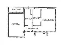 One bedroom apartment with balcony and garage - 1