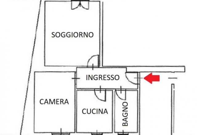 In the center apartment with balcony and cellar - 19