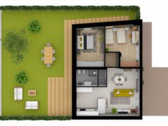 Appartamento in classe A con giardino, box doppio e cantina - 18