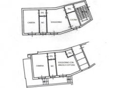 Casa di corte con due appartamenti e piccola area esterna - 1