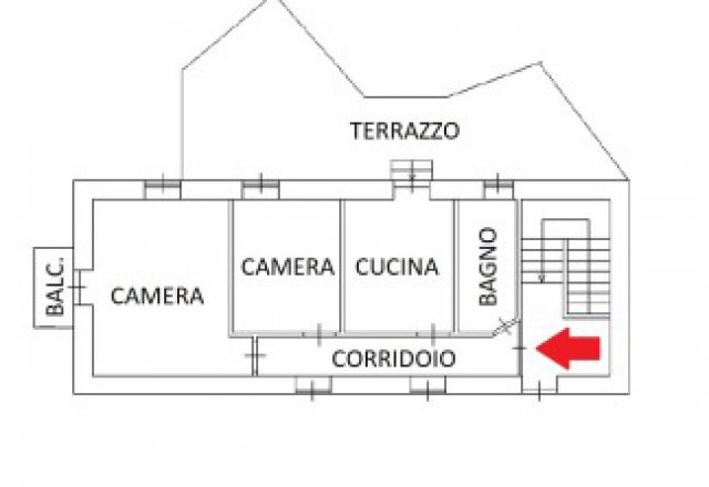 Casetta indipendente con terrazzo, box e cantina - 1